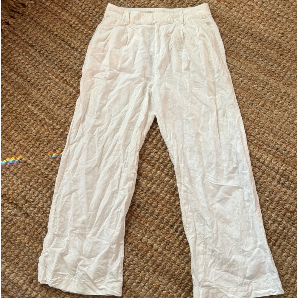 Wideleg Linen Pants 🌴